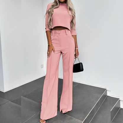 Mélisande - Nowoczesna bluzka i spodnie dla kobiet