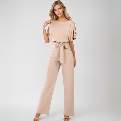 Frelyn - Elegancki kombinezon z paskiem dla kobiet