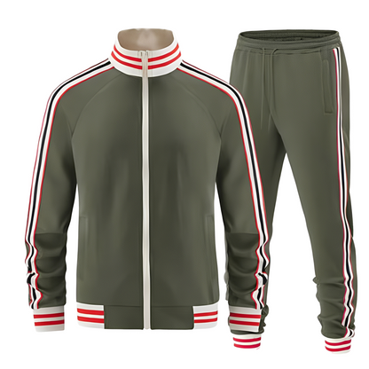 Cullen - Stylowe paskowane zestawy sportowe dla mężczyzn