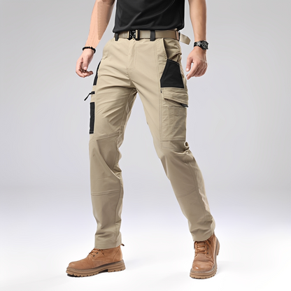 Aljie – Spodnie codzienne z wieloma kieszeniami dla mężczyzn