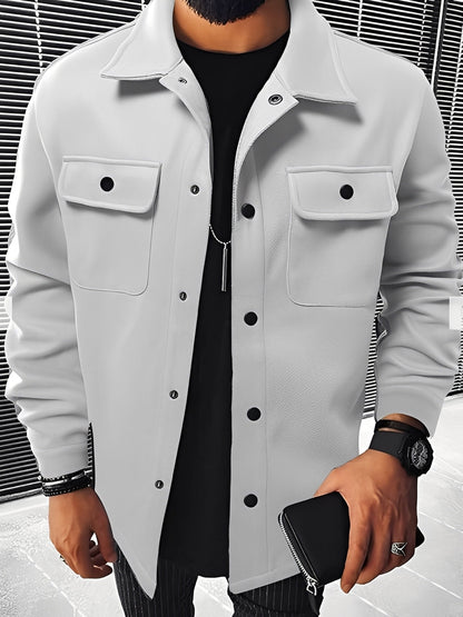 Clinton - Nowoczesna marynarka z kieszeniami dla mężczyzn