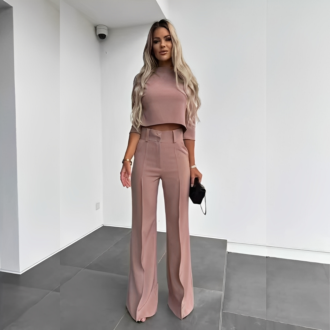 Mélisande - Nowoczesna bluzka i spodnie dla kobiet