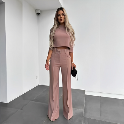 Mélisande - Nowoczesna bluzka i spodnie dla kobiet