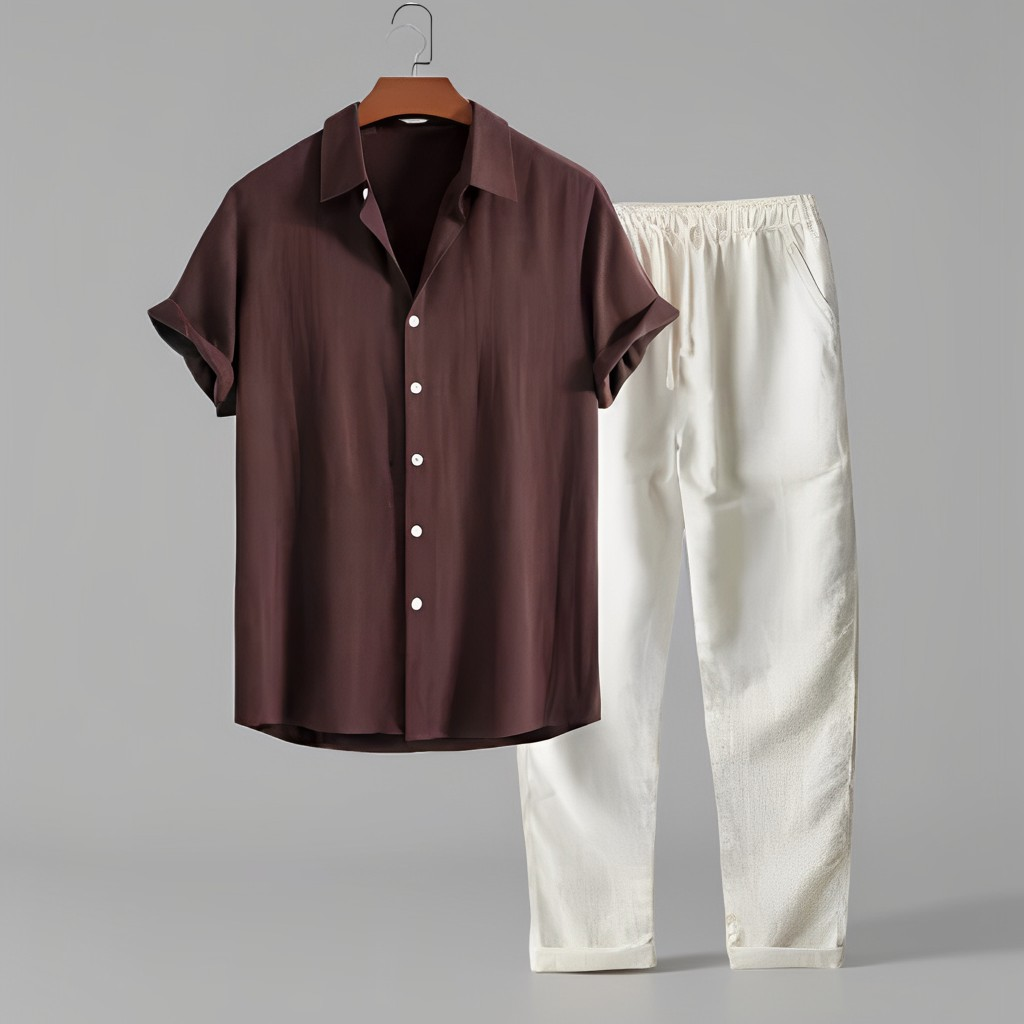 Darrin - Luźny, wygodny zestaw dla mężczyzn