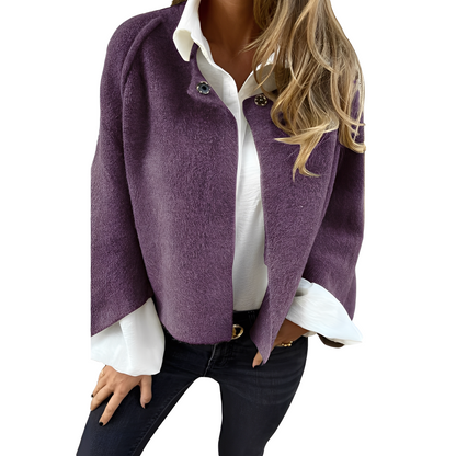 Rowena - Nowoczesna krótka kurtka dla kobiet