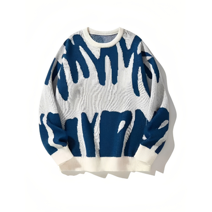 Edan - Sweter z wełny wygodny i ciepły dla mężczyzn