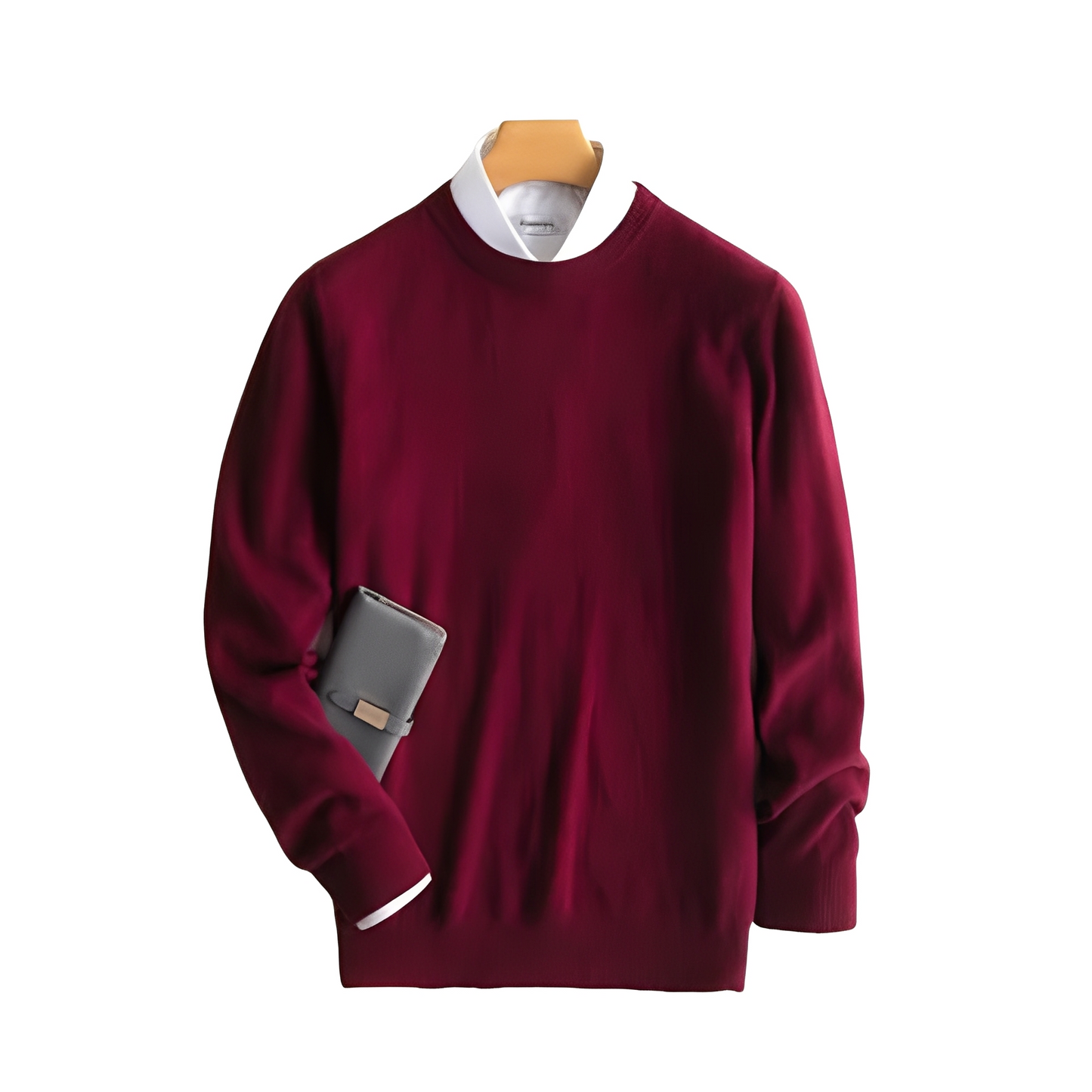 Johnson - Wygodny kaszmirowy sweterek dla mężczyzn