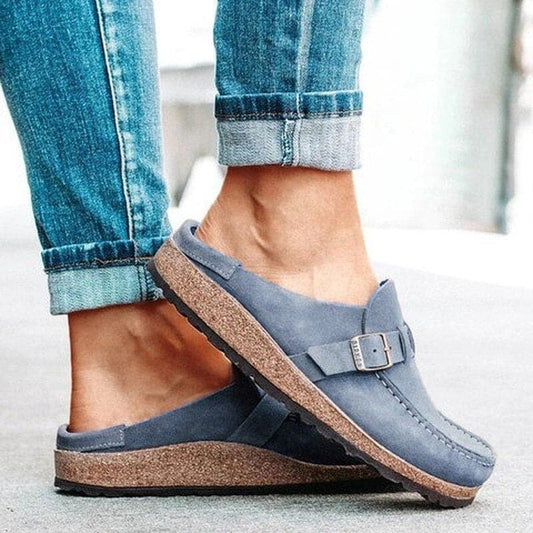 Sofie – Komfortowe damskie klapki ze regulowanym paskiem