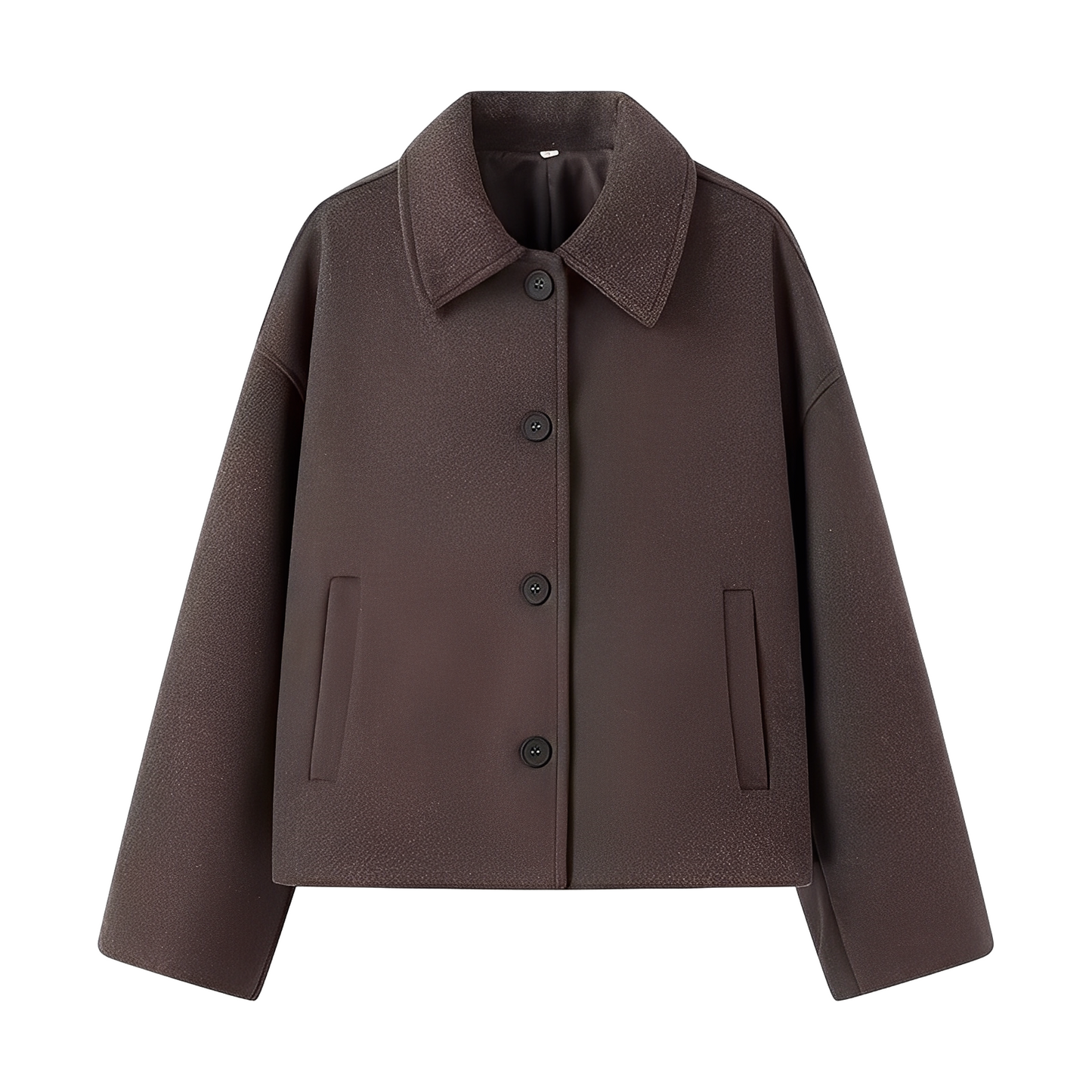 Evaline - Luźna kurtka z zapięciem na guziki dla kobiet