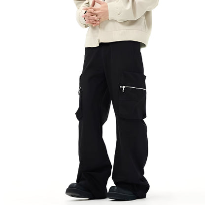 Hadrien - Spodnie cargo luźne codzienne dla mężczyzn