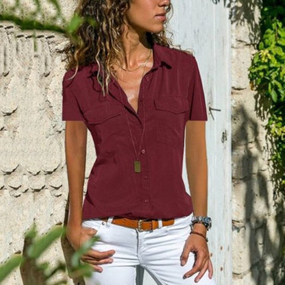 Florence - bluzka streetwear z krótkimi rękawami