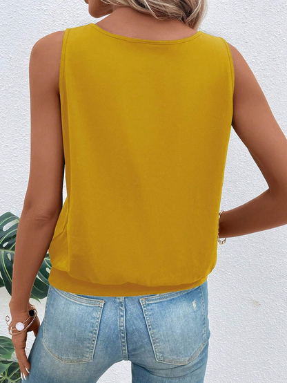 Cheyenne - Stylowy top bez rękawów dla kobiet
