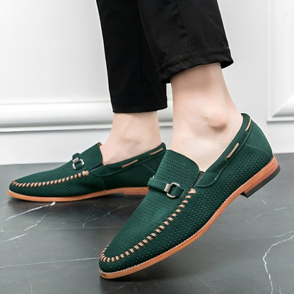 Wesley - Eleganckie loafer z zamszu dla mężczyzn