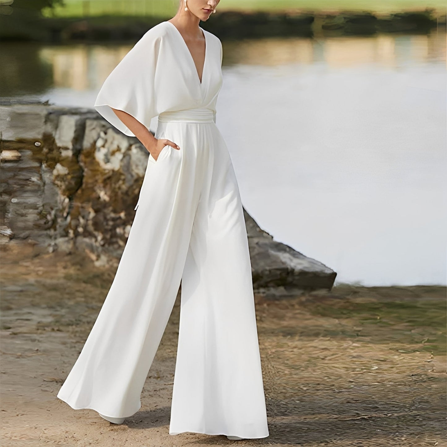 Devora - Kombinezon szykowny i elegancki dla kobiet