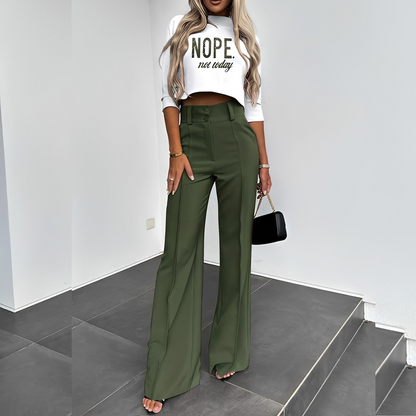 Mélisande - Nowoczesna bluzka i spodnie dla kobiet