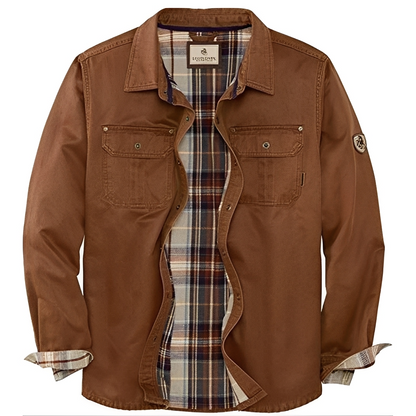 Abbánes - Kurtka casualowa z bawełny dla mężczyzn