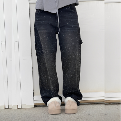 Gigi - Dżins oversize elegancki dla kobiet