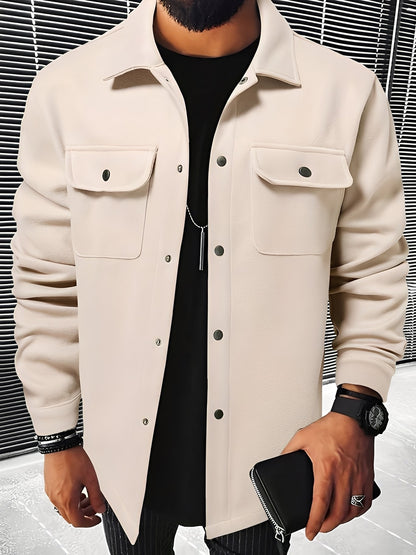 Clinton - Nowoczesna marynarka z kieszeniami dla mężczyzn