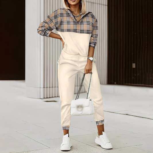 Hollie - Stylowy dres z zamkiem dla kobiet