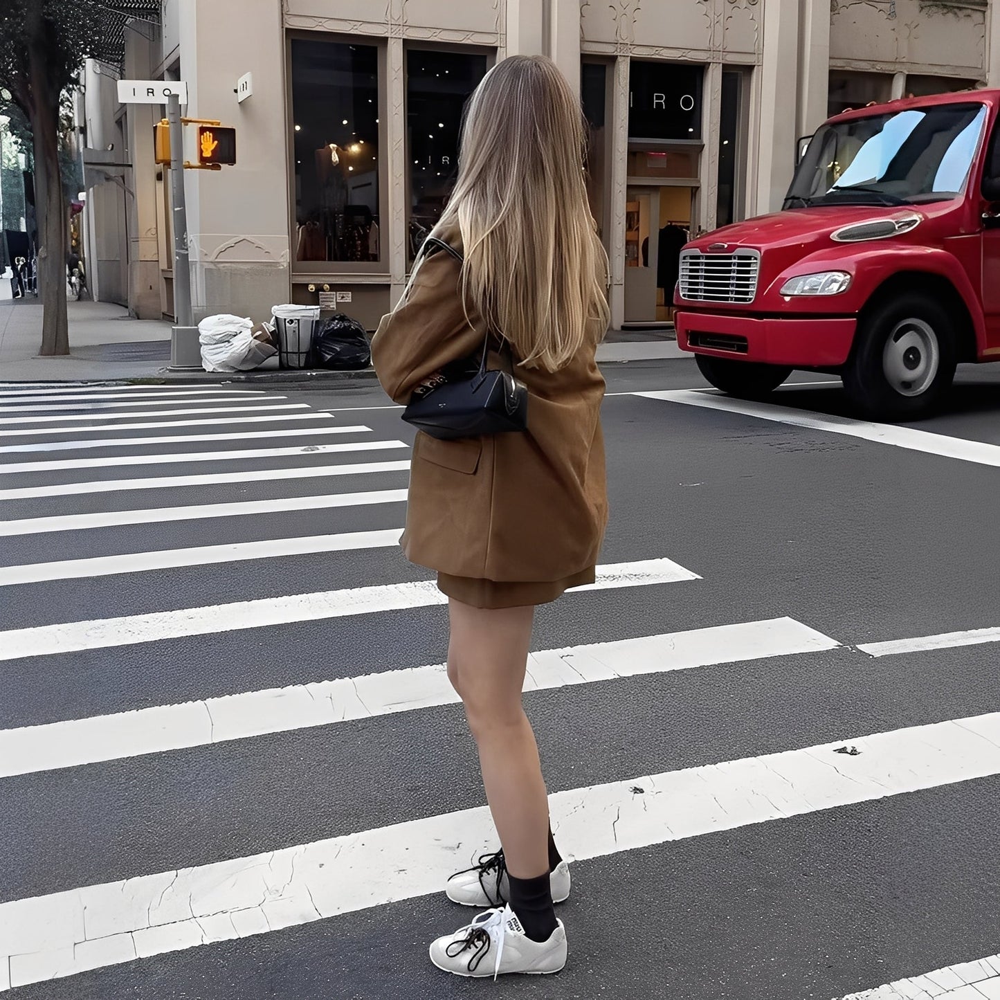 Ashlea - Elegancki blezer z klapami i spódnicą dla kobiet