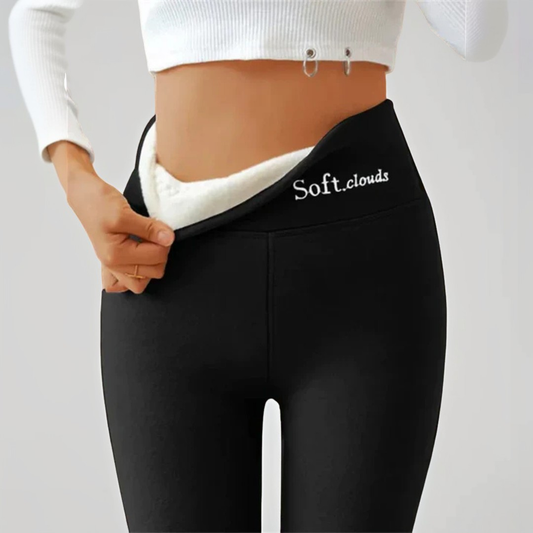 Elody - Leginsy wyszczuplające ciepłe dla kobiet