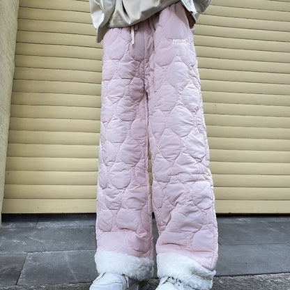 Charlie - Ciepłe, watowane spodnie polarowe dla mężczyzn