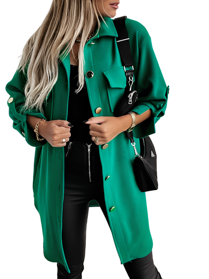 Abbigail - Elegancka, luźna kurtka dla kobiet