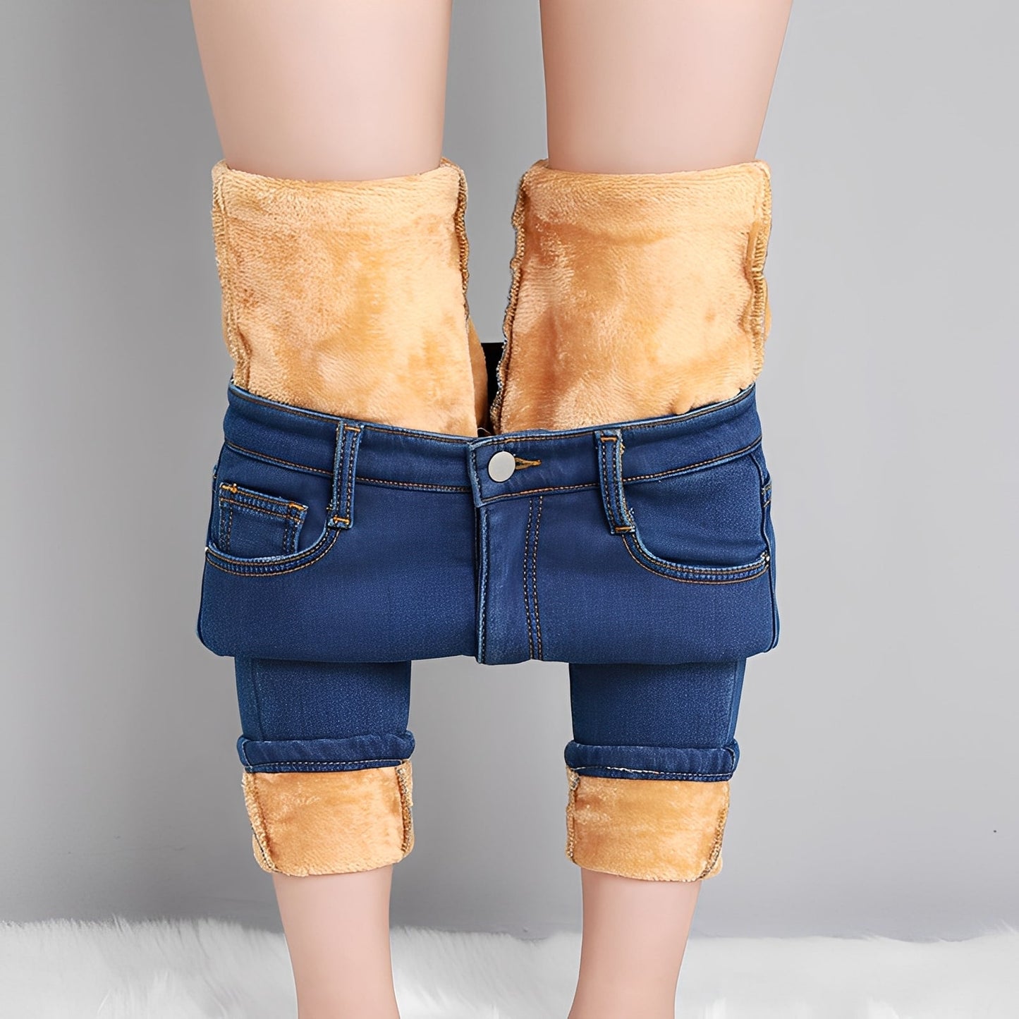 Betty - Ciepłe termoskinnyjeans dla kobiet