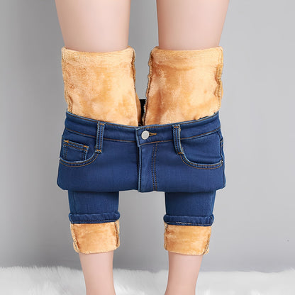 Betty - Ciepłe termoskinnyjeans dla kobiet