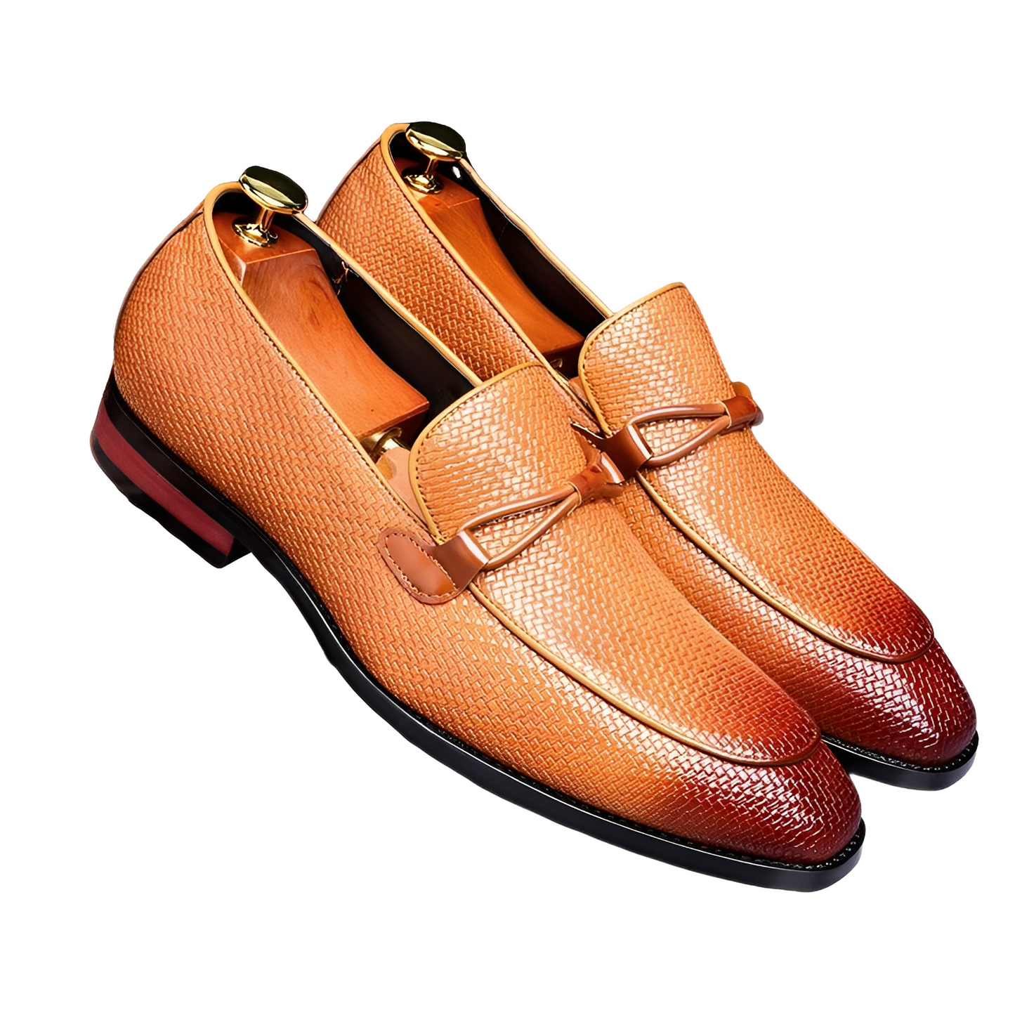 Phillip - Eleganckie biznesowe oxford-slipper dla mężczyzn