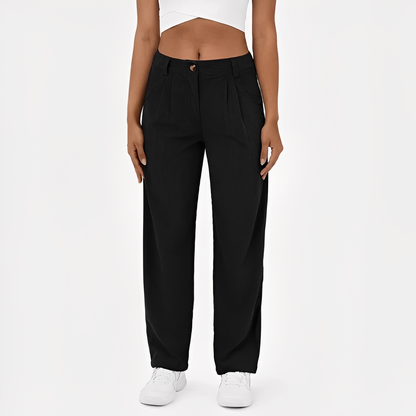 Janice - Modne spodnie sztruksowe dla kobiet