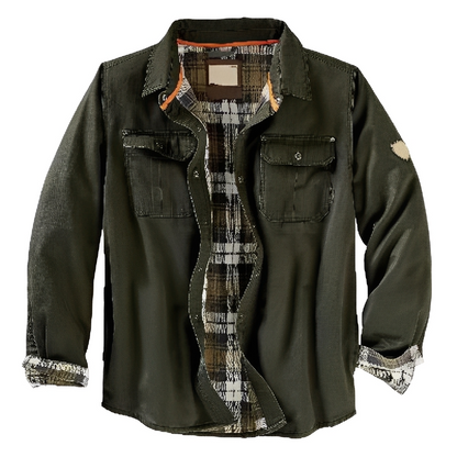 Abbánes - Kurtka casualowa z bawełny dla mężczyzn