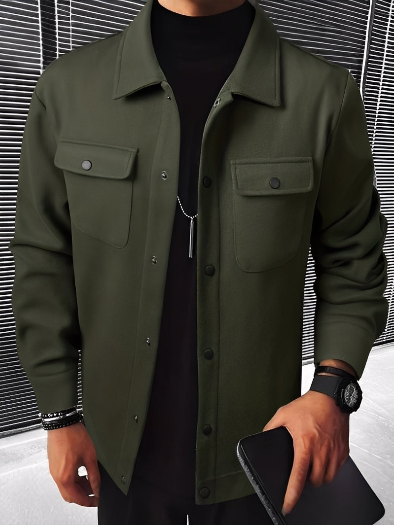 Clinton - Nowoczesna marynarka z kieszeniami dla mężczyzn