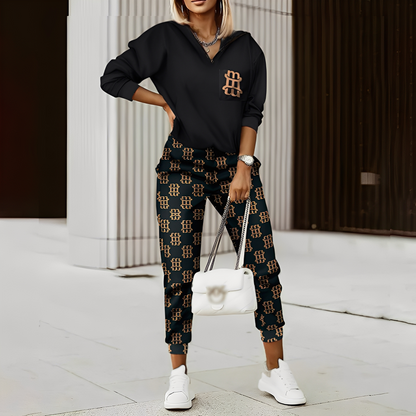 Hollie - Stylowy dres z zamkiem dla kobiet