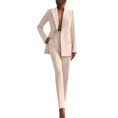 Melissa - Elegancki zestaw z prostym krojem dla kobiet