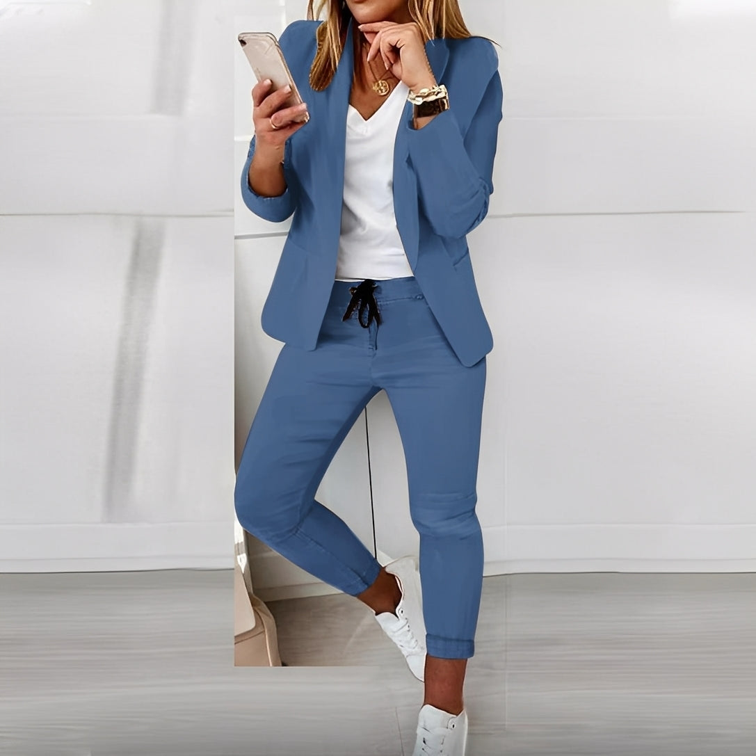 Madelyn - Swobodna góra i spodnie dla kobiet