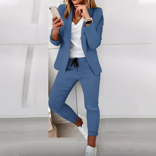 Madelyn - Swobodna góra i spodnie dla kobiet