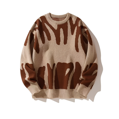 Edan - Sweter z wełny wygodny i ciepły dla mężczyzn