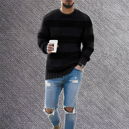 Kenzo - Sweter w paski dla mężczyzn