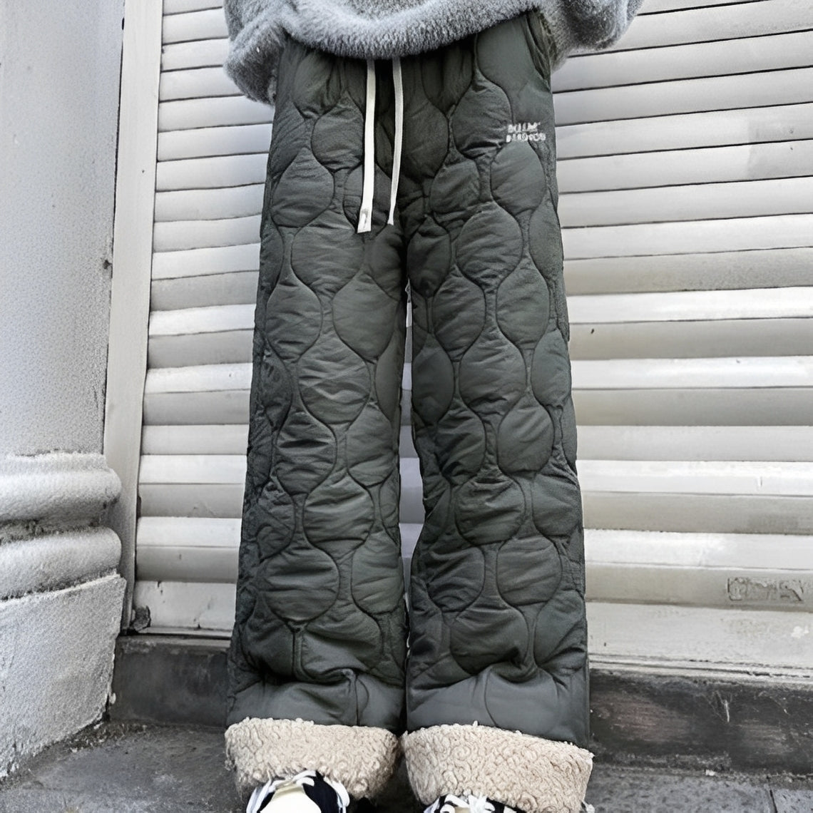 Charlie - Ciepłe, watowane spodnie polarowe dla mężczyzn