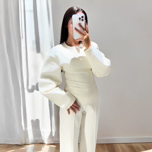 Calie - Zestaw dwuczęściowy elegancki i modny dla kobiet