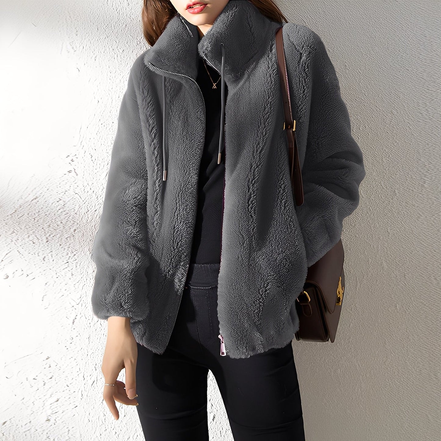 Alisson - Ciepły, zimowy męski kardigan