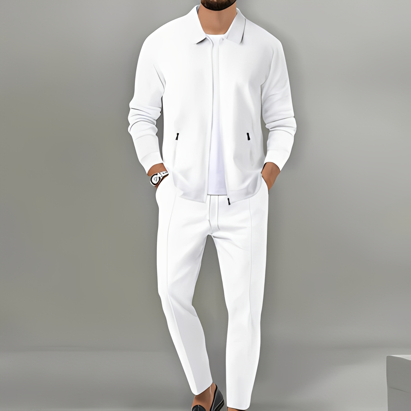 Khenzo - Modny garnitur casual dla mężczyzn