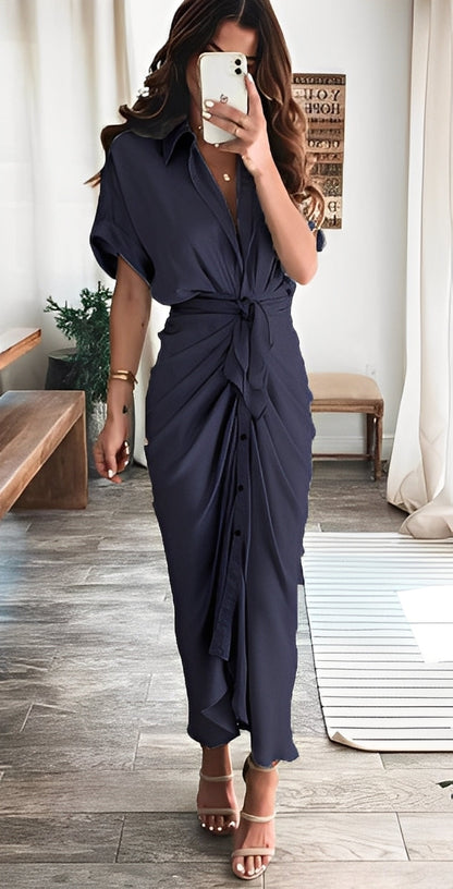 Antoinette - Stylowa długa suknia damska