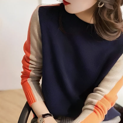 Allie - Stylowy pasiasty sweterek dla kobiet