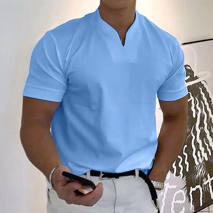 Jason - Męski t-shirt fitness dla dużych mężczyzn