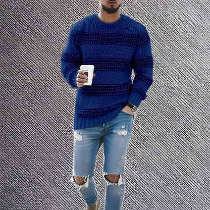 Kenzo - Sweter w paski dla mężczyzn