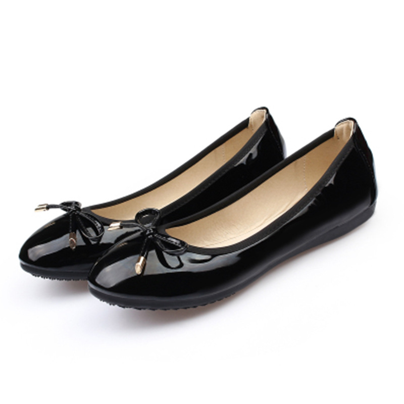Melyssa - płaskie buty damskie z kokardą