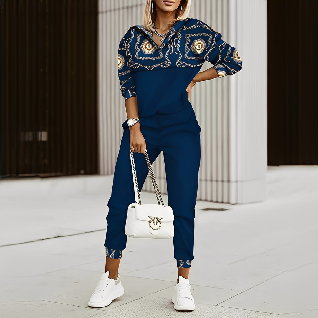 Chenafe - Zestaw dwuczęściowy elegancki dla kobiet