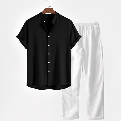 Fritz - Zestaw dwuczęściowy casual dla mężczyzn